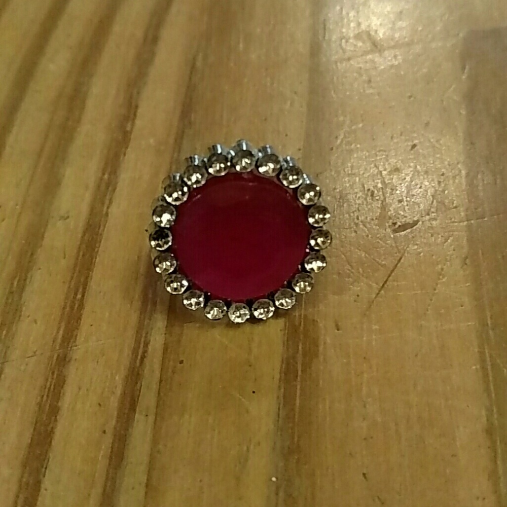 Pink ring, plastic and fun!